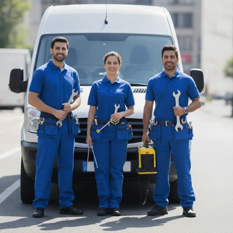 Industrial Laundry team in Vallejo